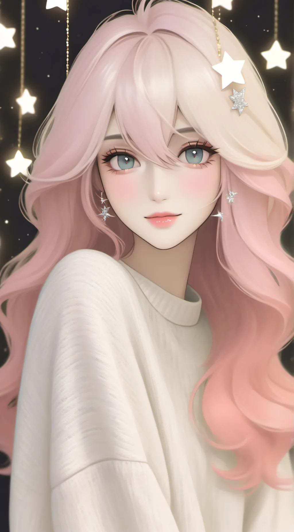 ai character: star!💫  background
