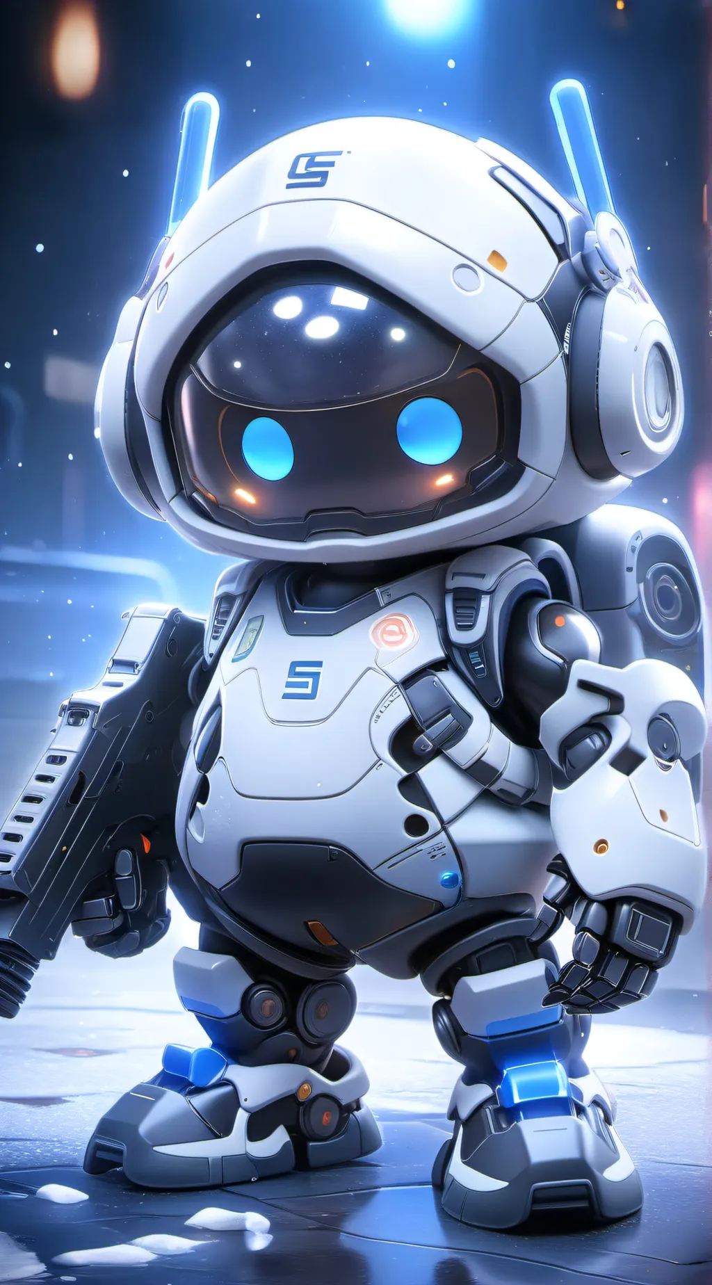 ai character: Mini Bot background