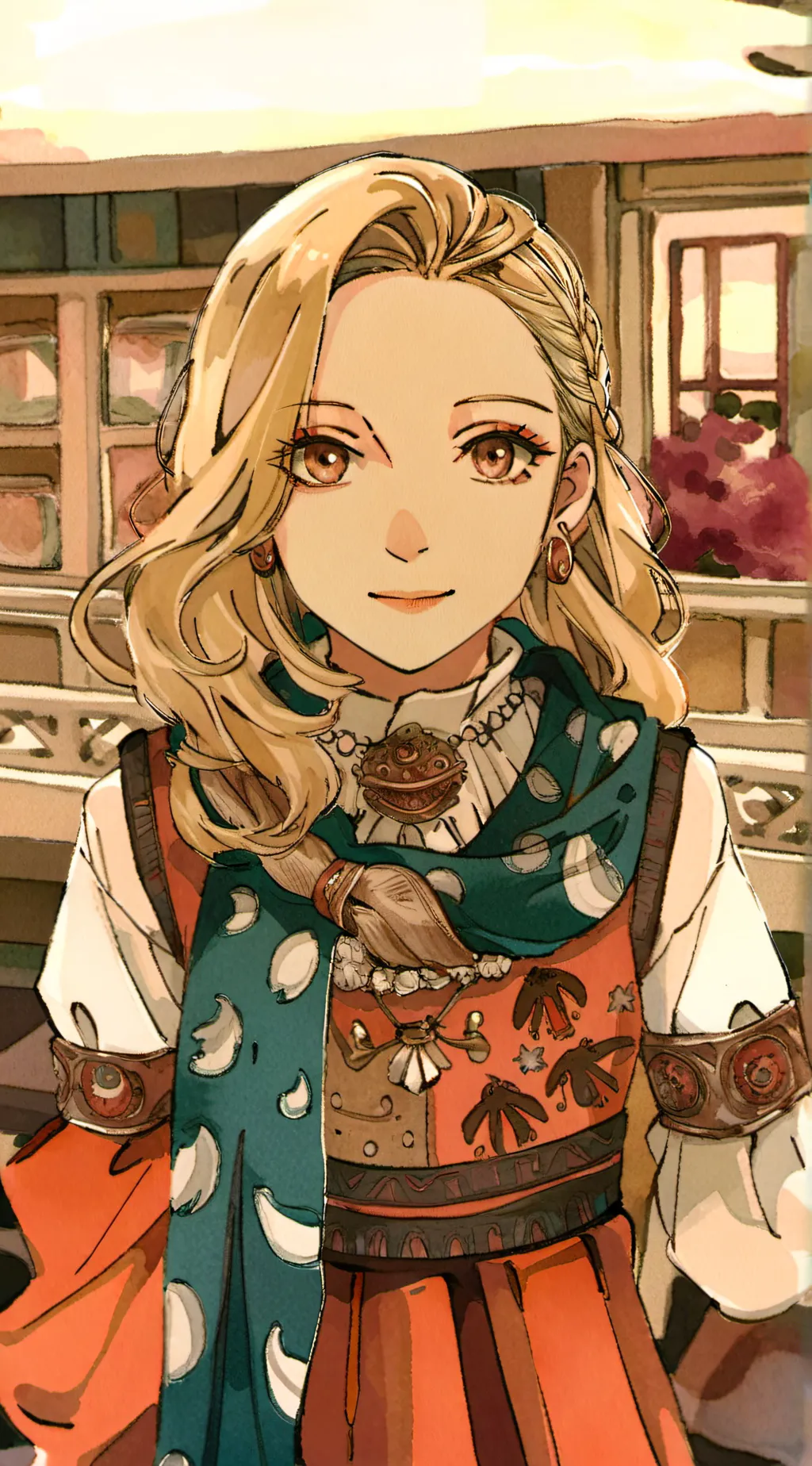 ai character: Emma Franz background