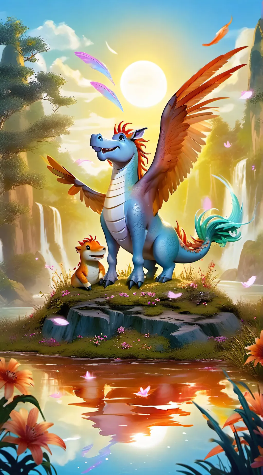 ai character: The Smiling Critte background