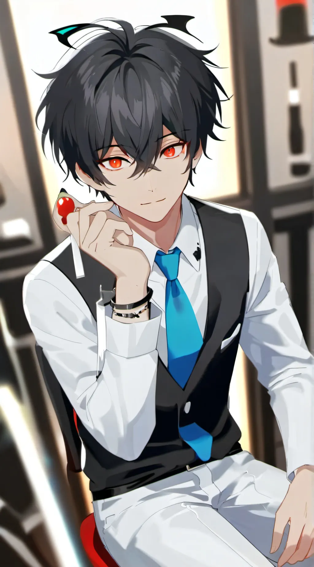 ai character: felix  background