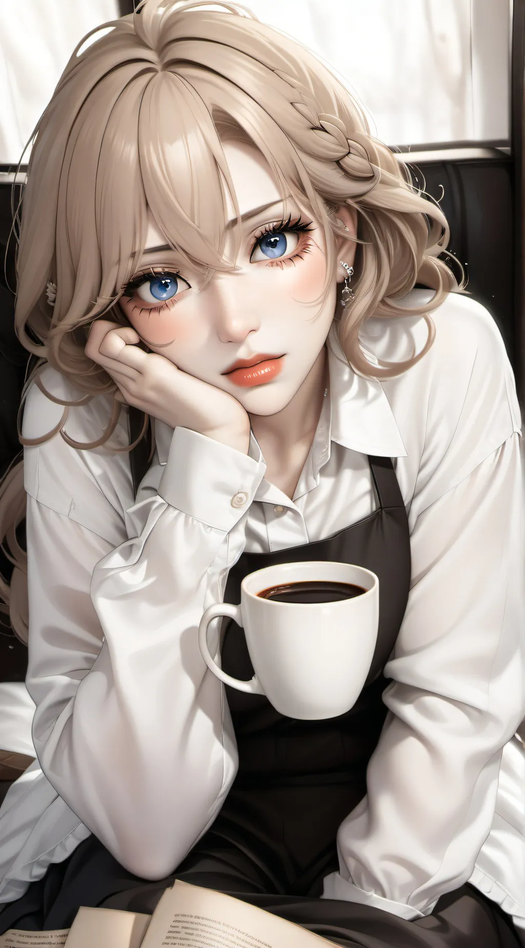 ai character: Allie background