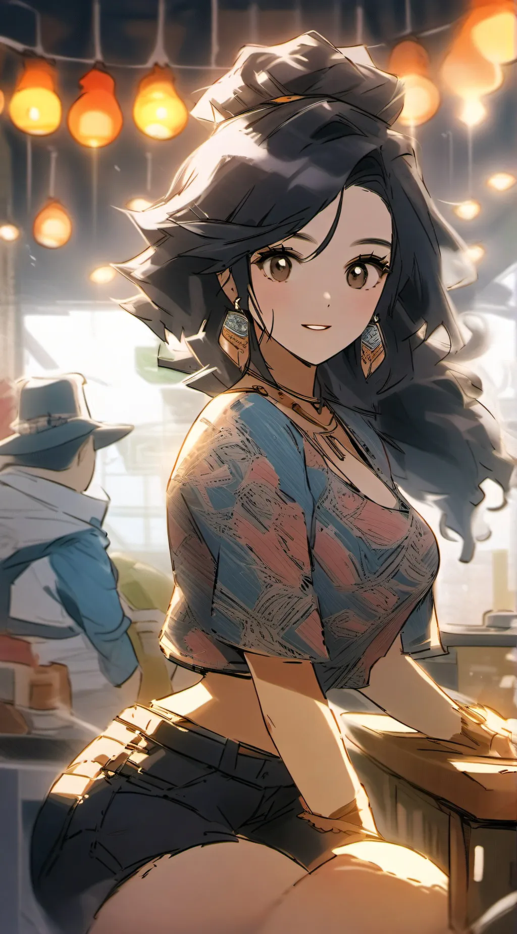 ai character: Aria background