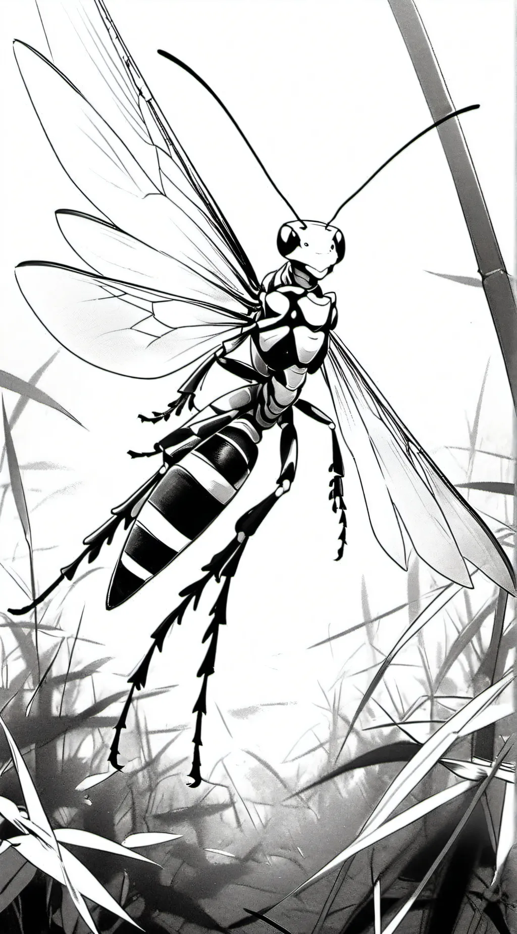 ai character: chibe  background