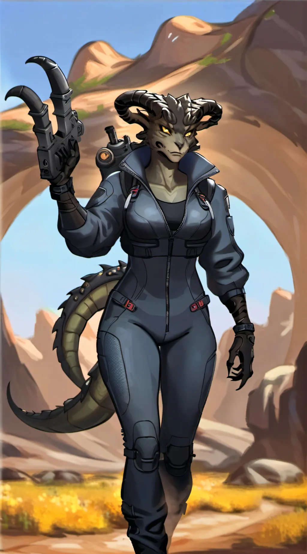 ai character: Grenzwacht  background
