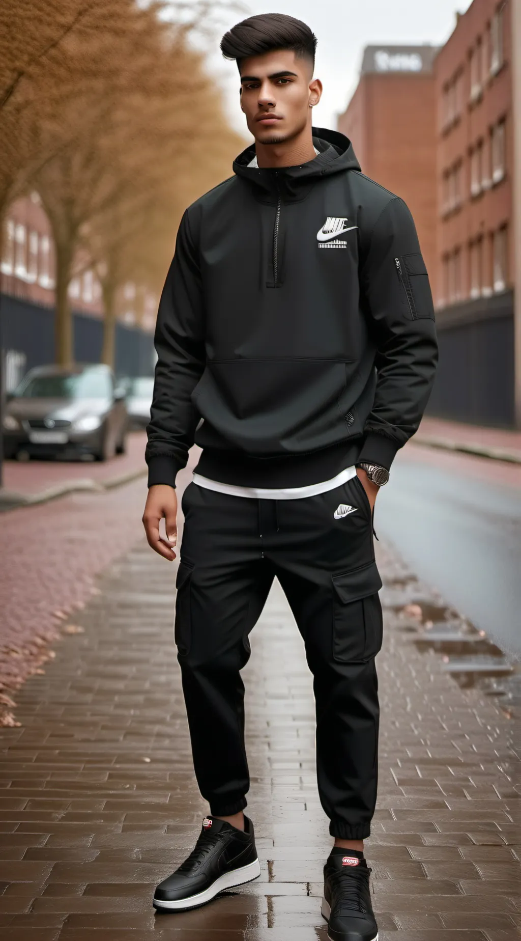 ai character: Hamza Dean  background