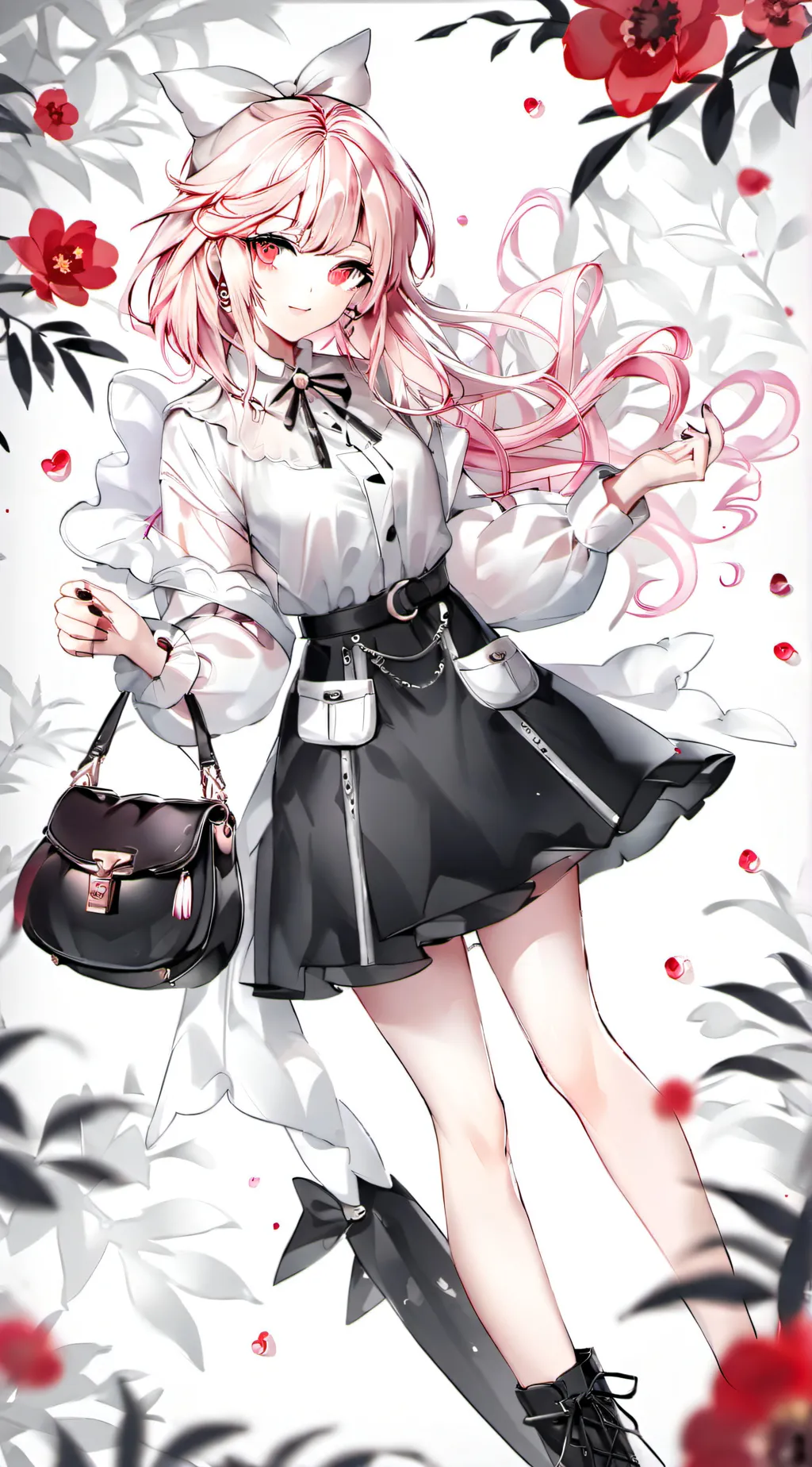 ai character: rude girl background