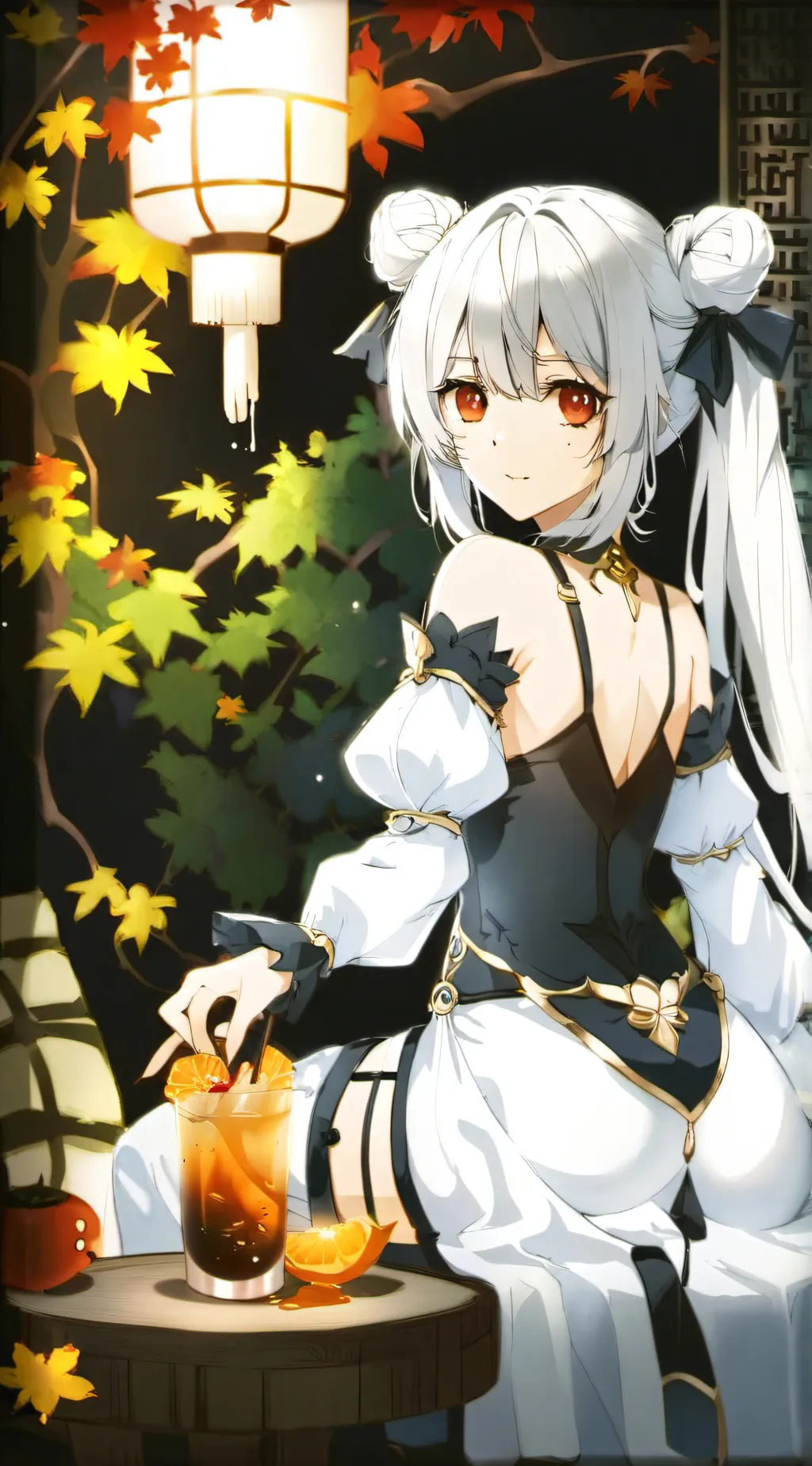 ai character: Lilly background