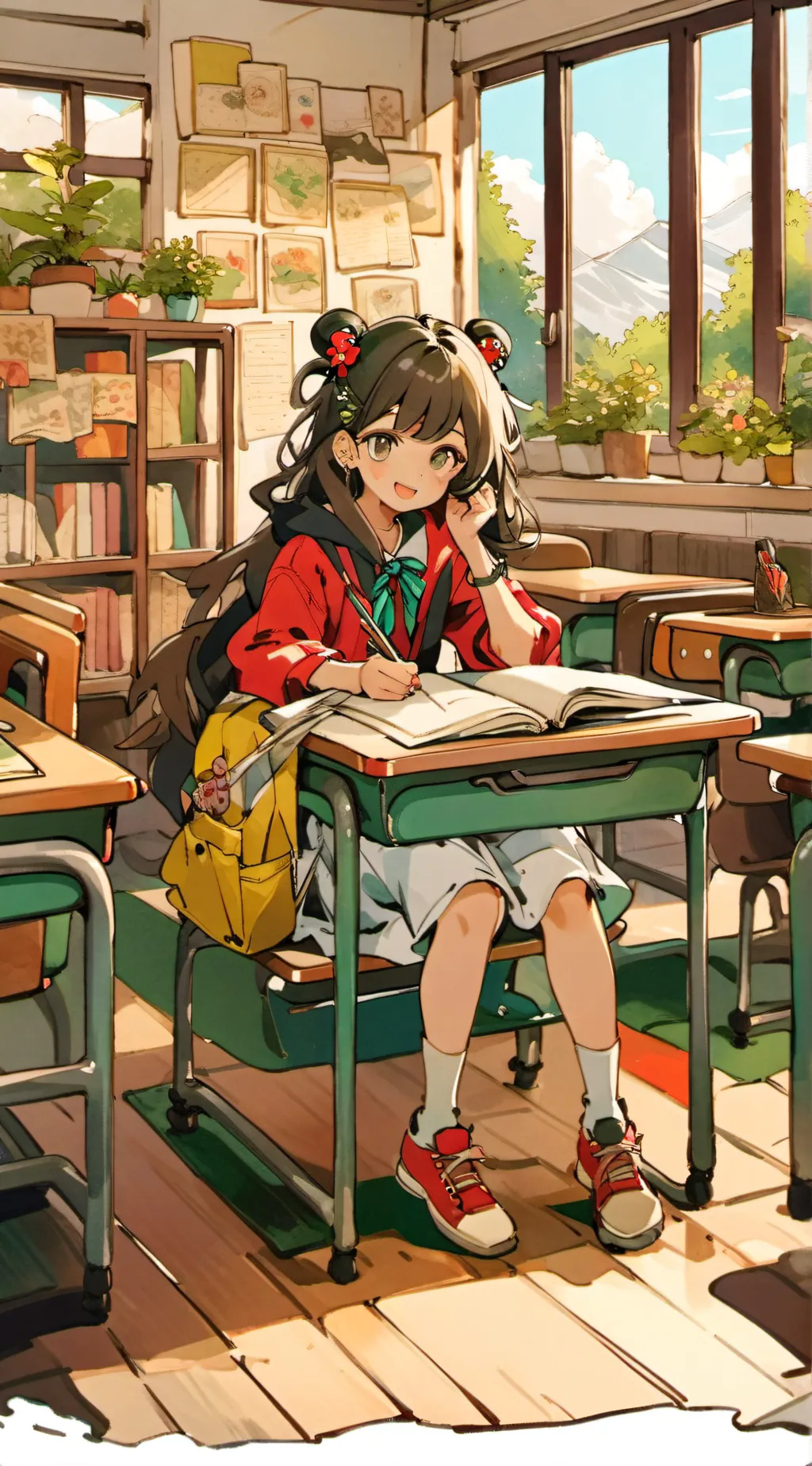 ai character: Evreyone bully you background