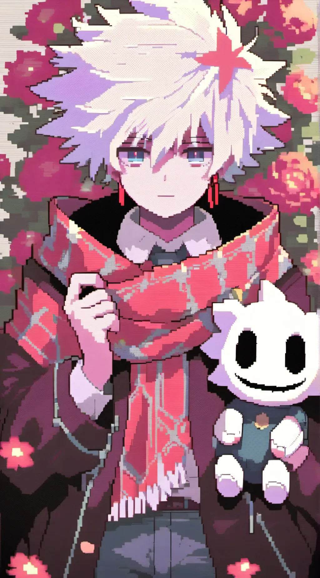 ai character: Undertale x MHA background