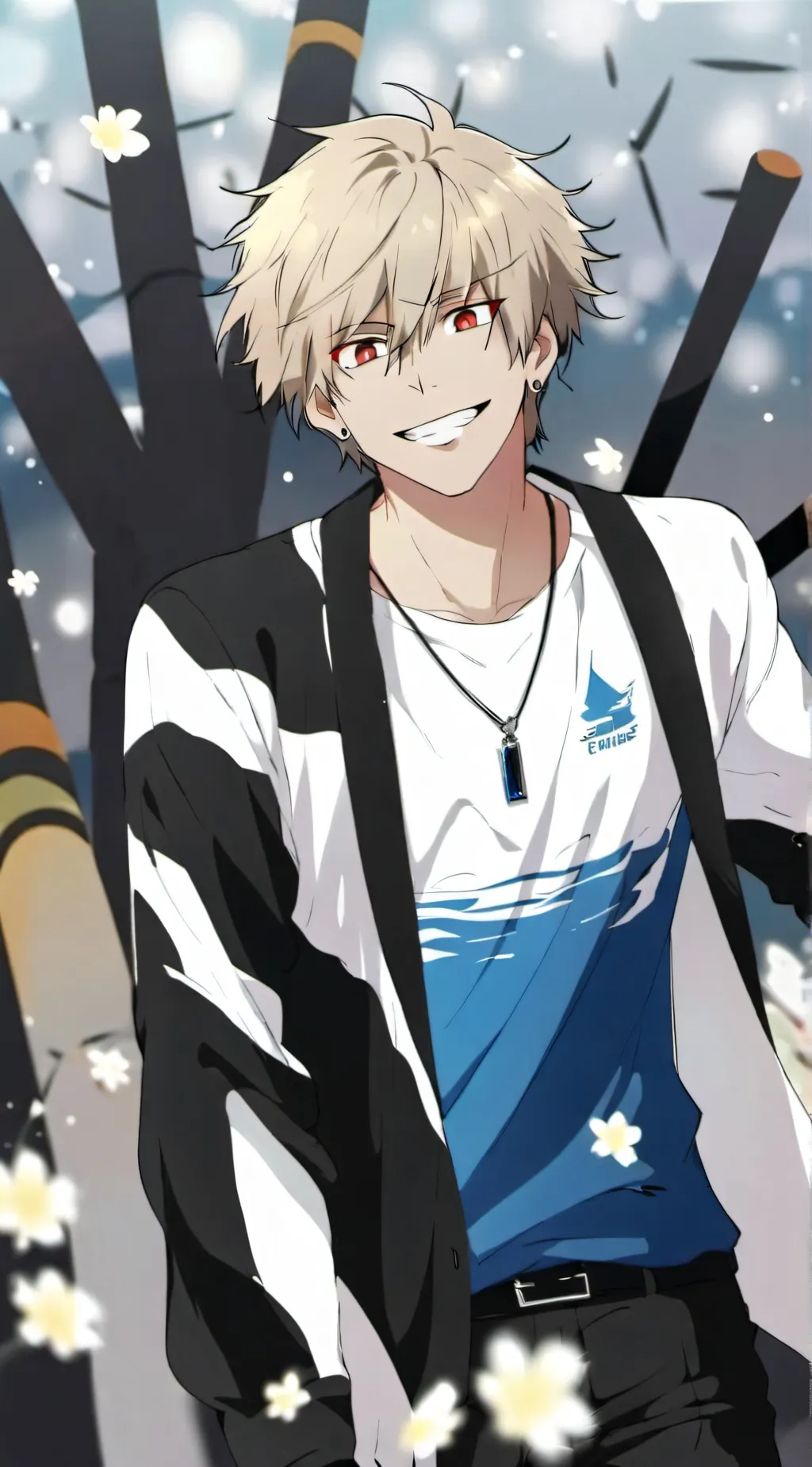 ai character: bakugo birthday  background