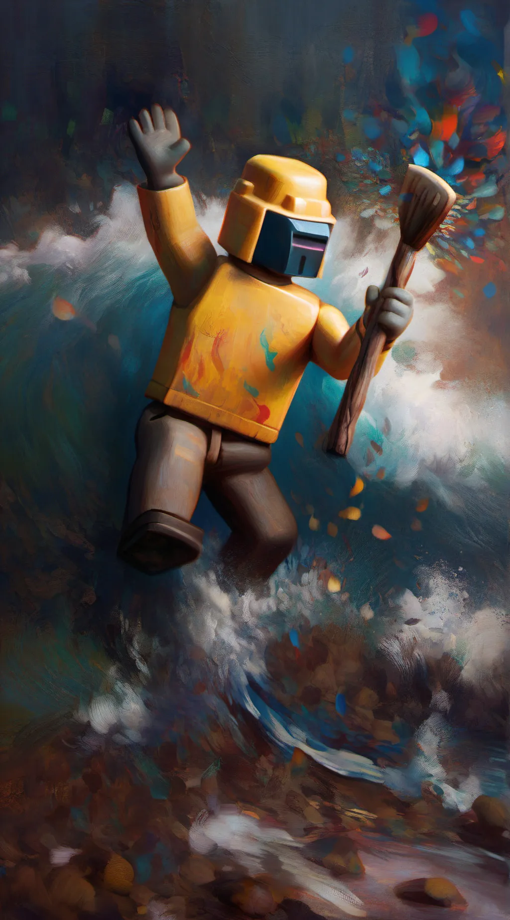 ai character: Roblox background
