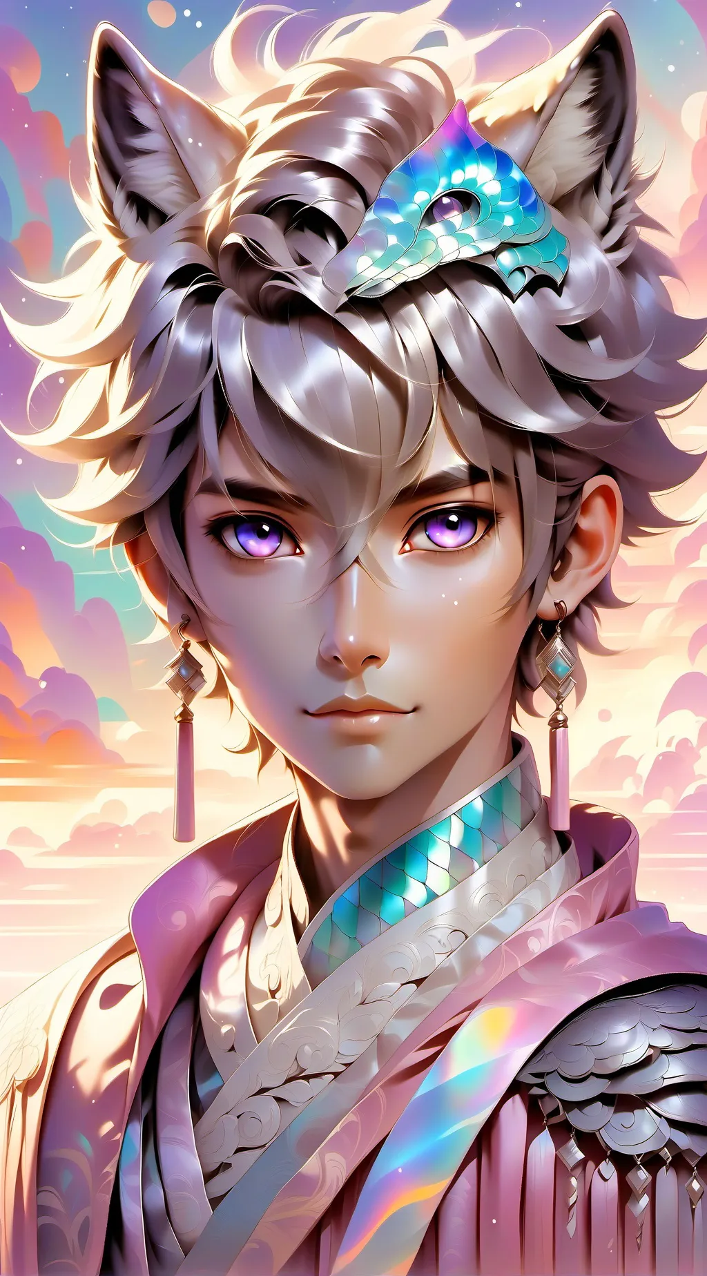 ai character: Lime  background