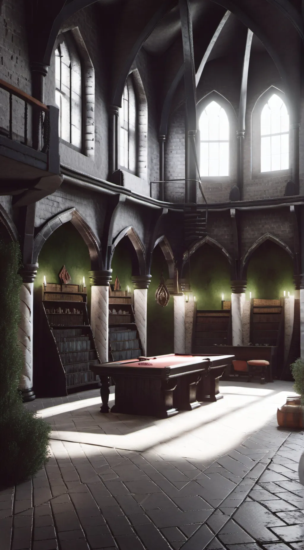 ai character: Hogwarts 6 background