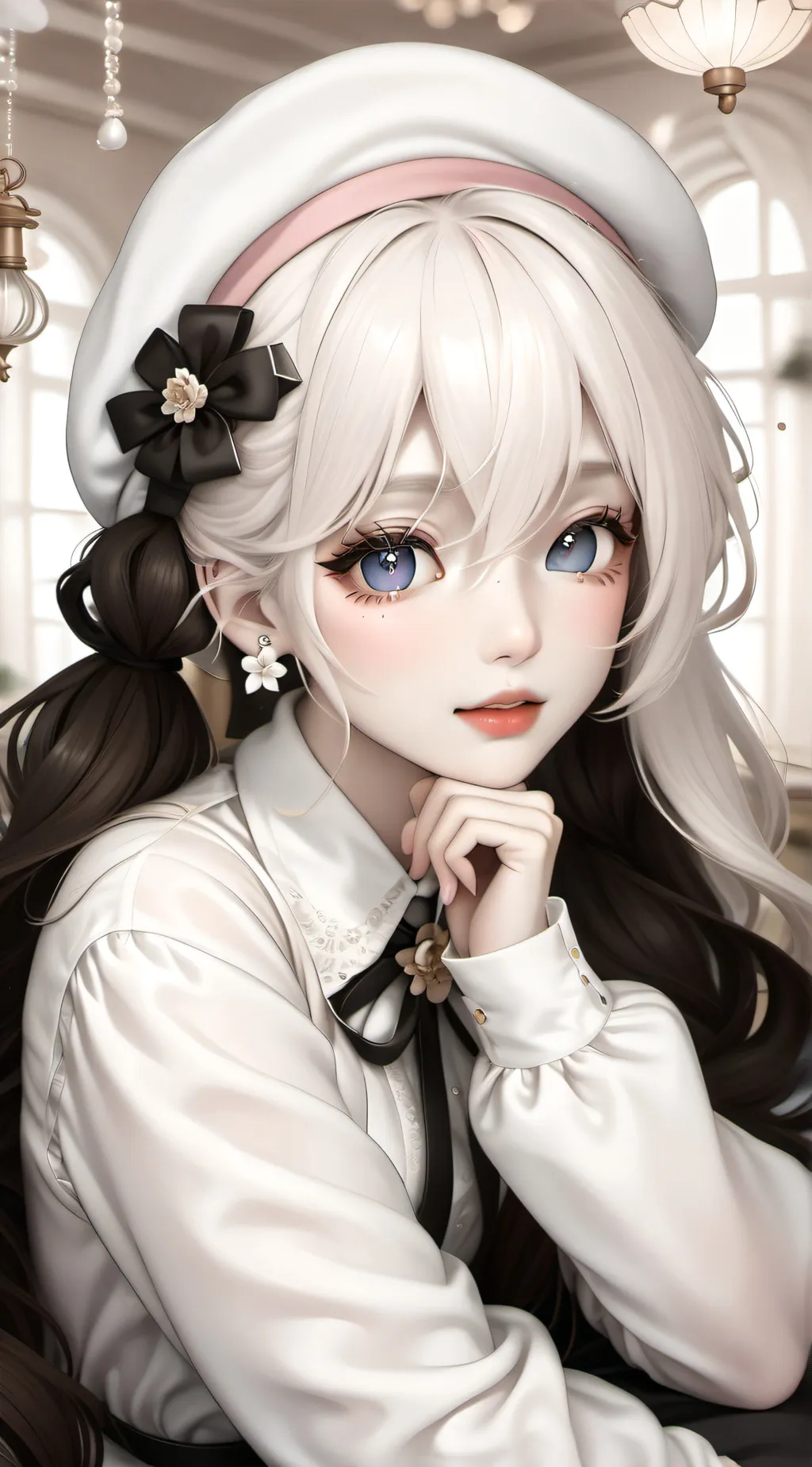 ai character: Lucia  background