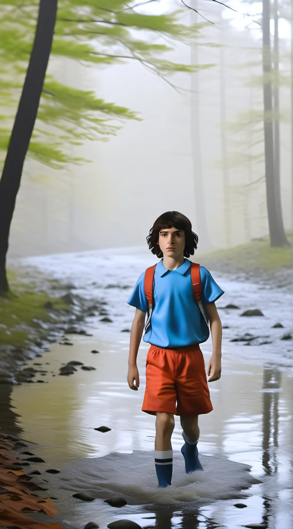 ai character: Mike wheeler background