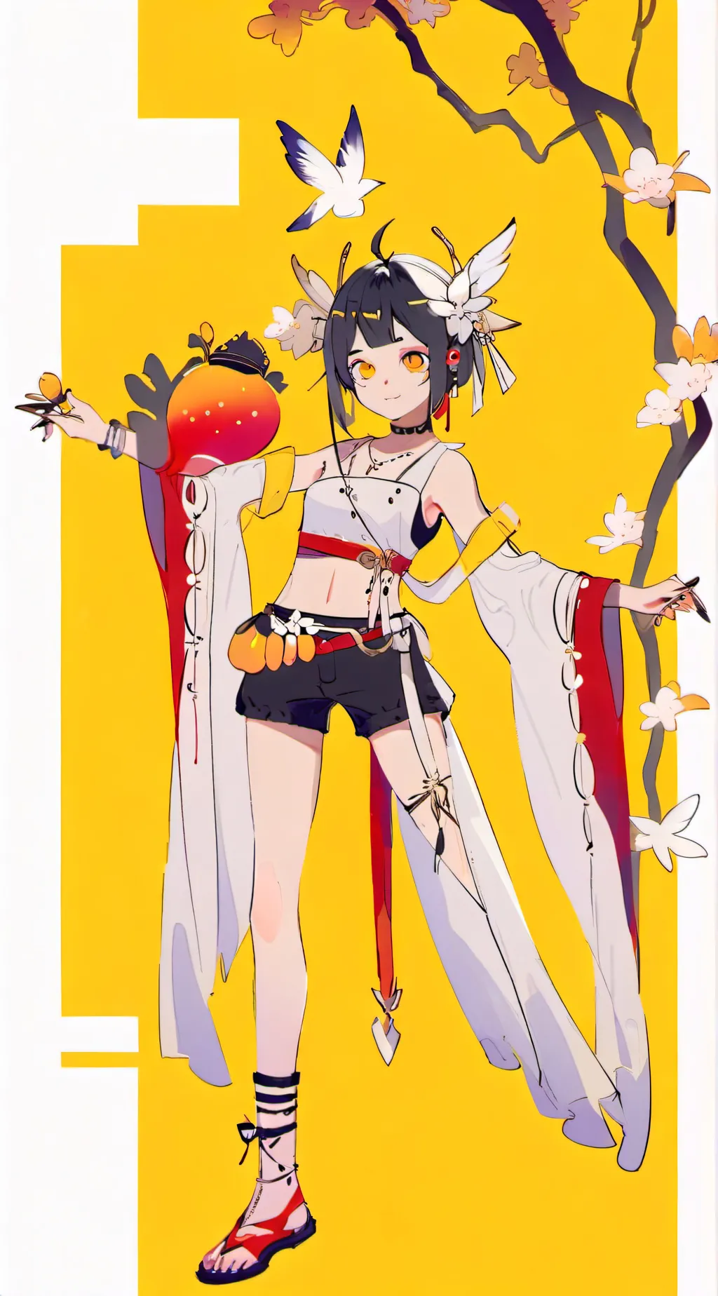 ai character: Ash background