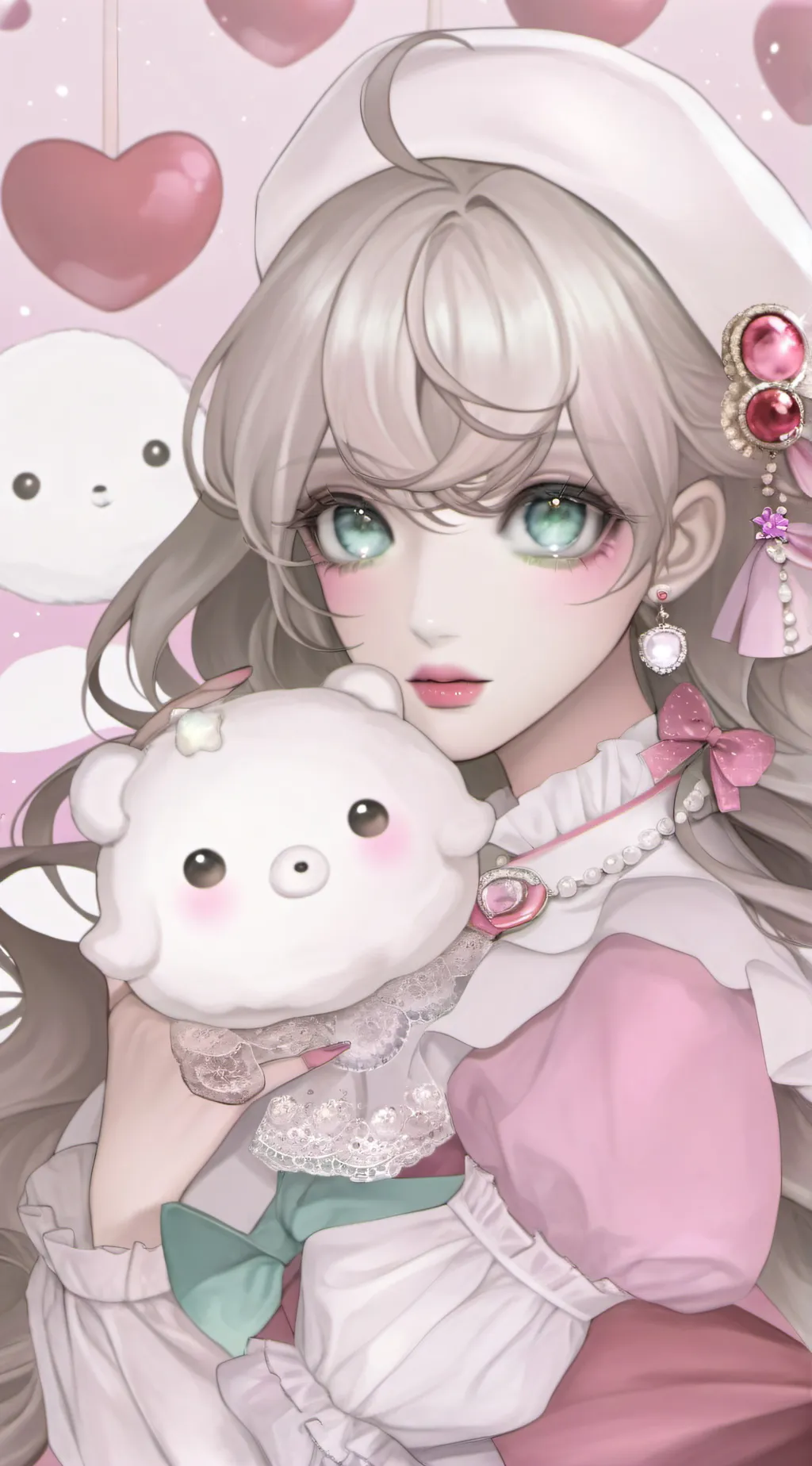 ai character: kate and lianna background