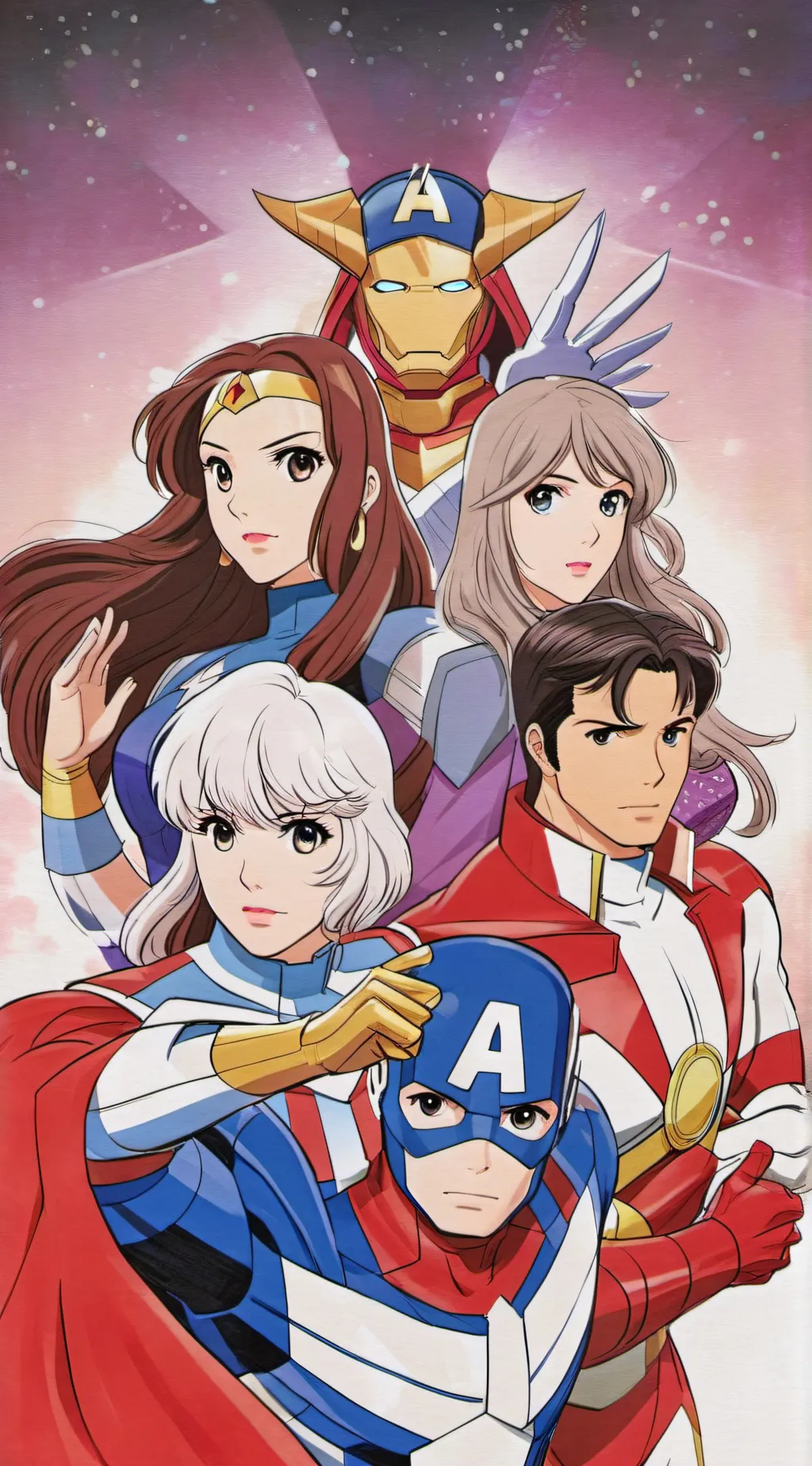 ai character: Avengers background