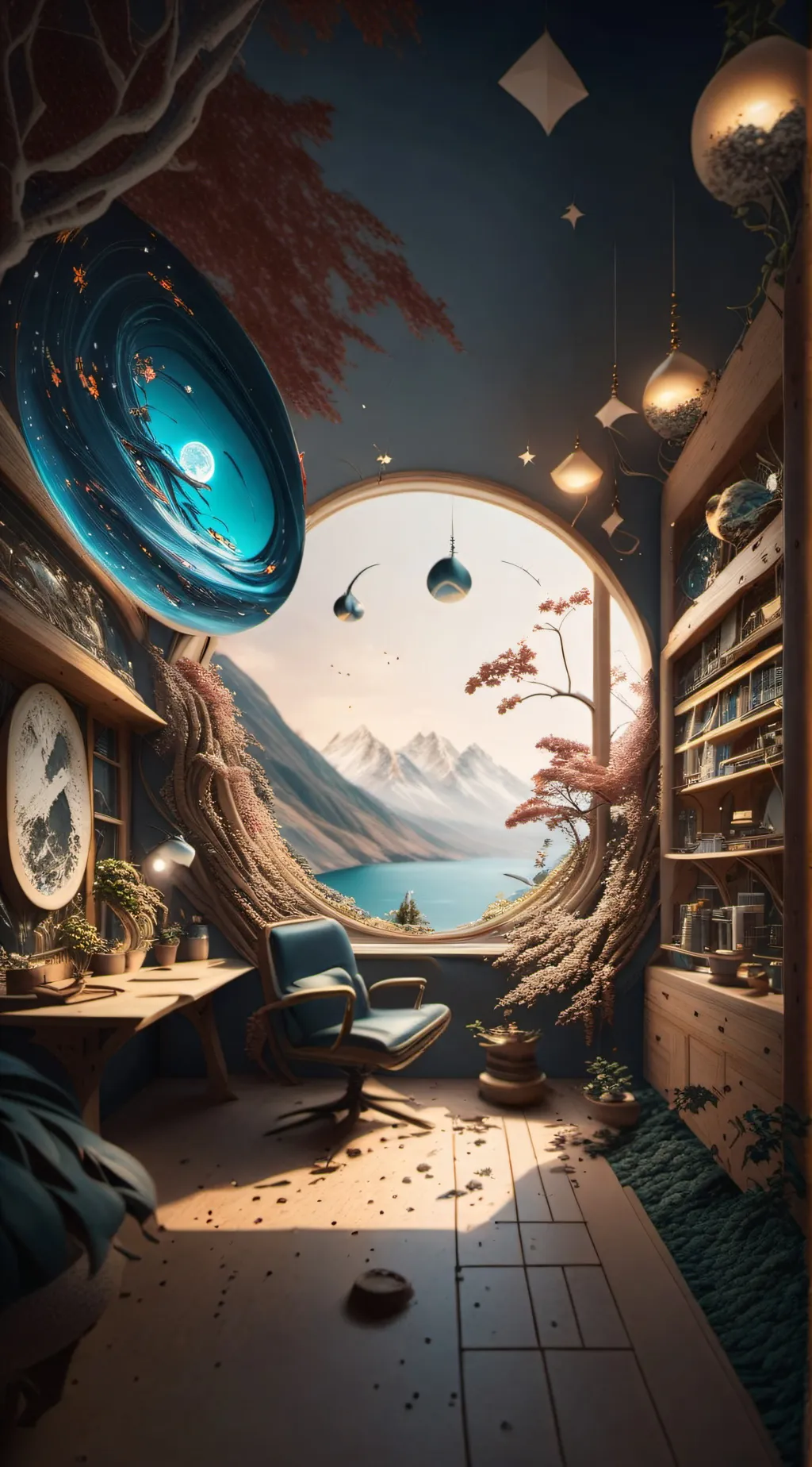ai character: a1 in your house! background
