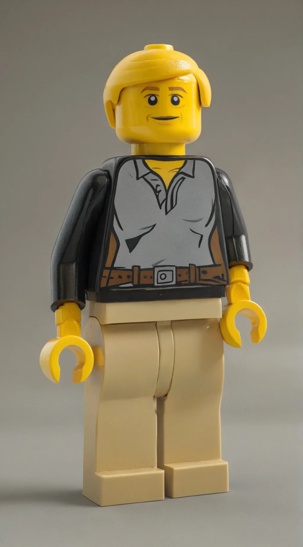 ai character: lego man background