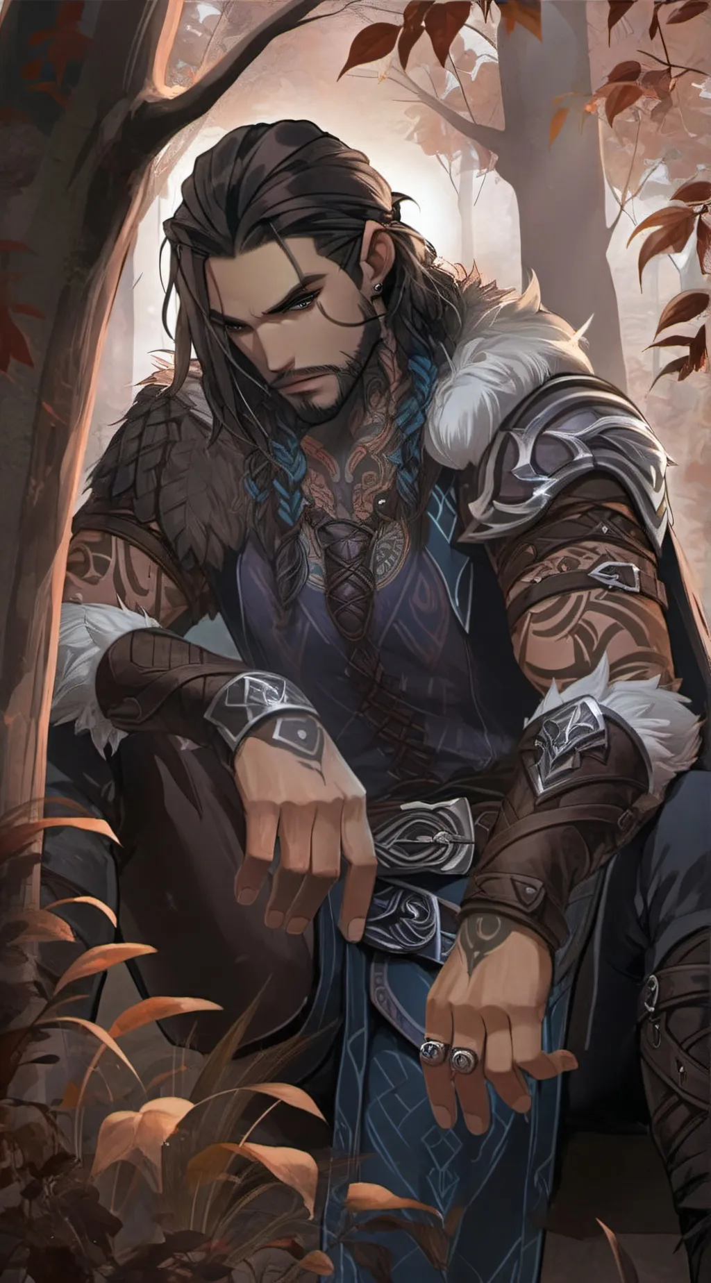 ai character: Straight: Aodhagan background