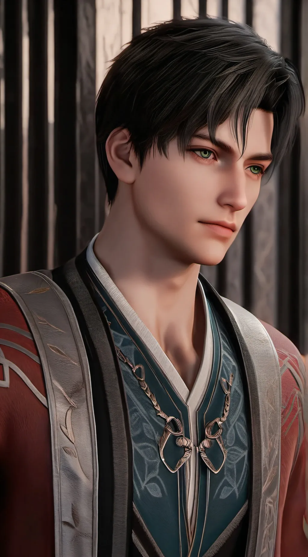 ai character: Zade meadows  background
