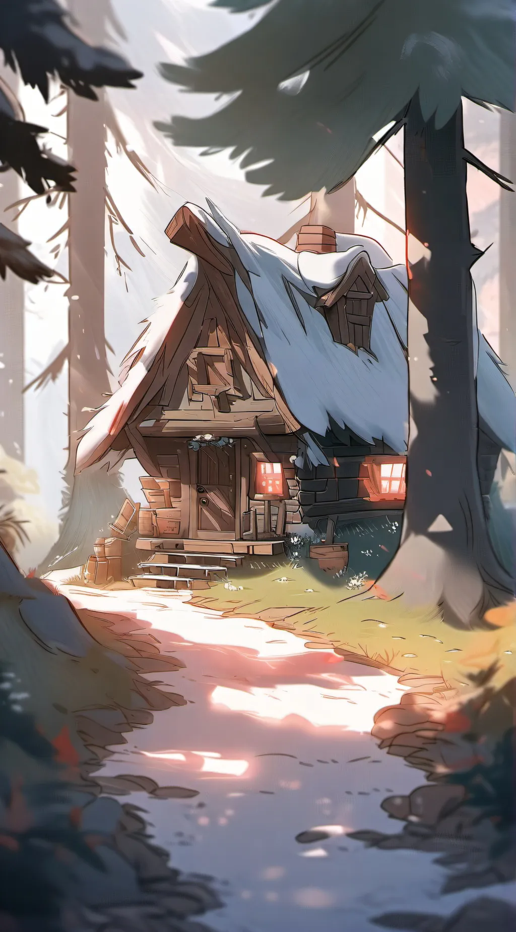 ai character: Mystery Shack- background
