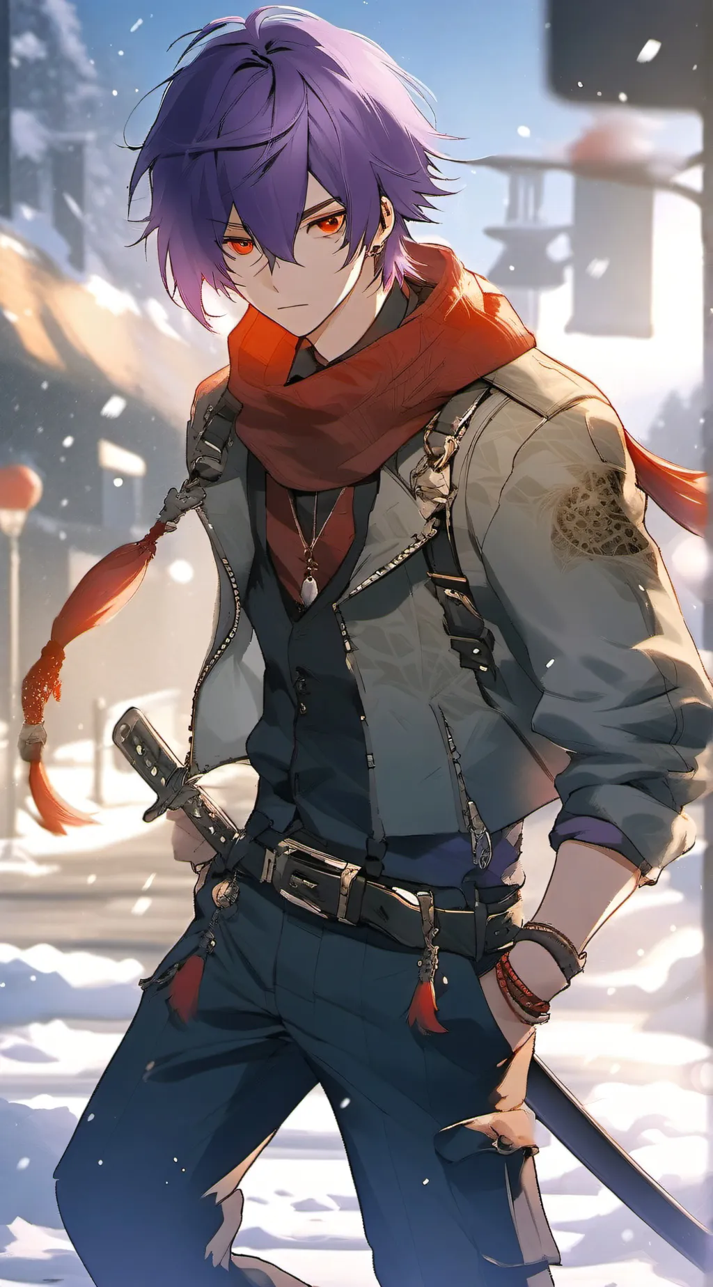 ai character: The shadow king background