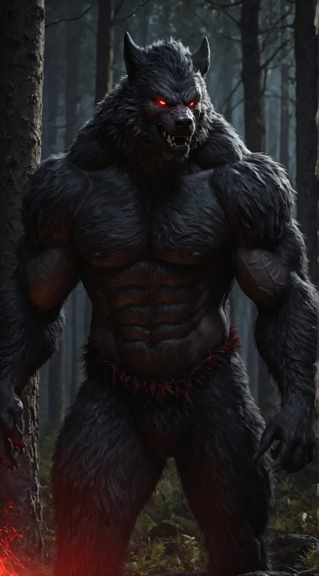 ai character: Alpha background