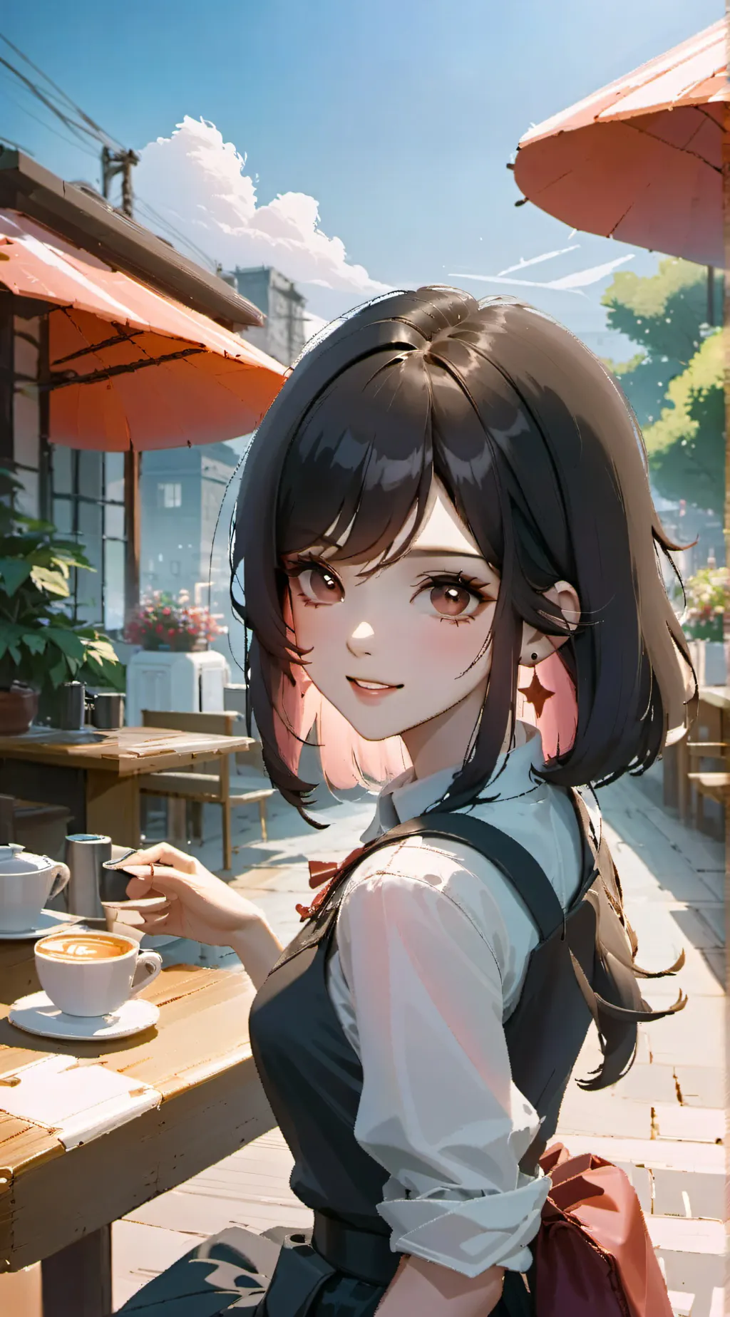 ai character: Kimberly  background