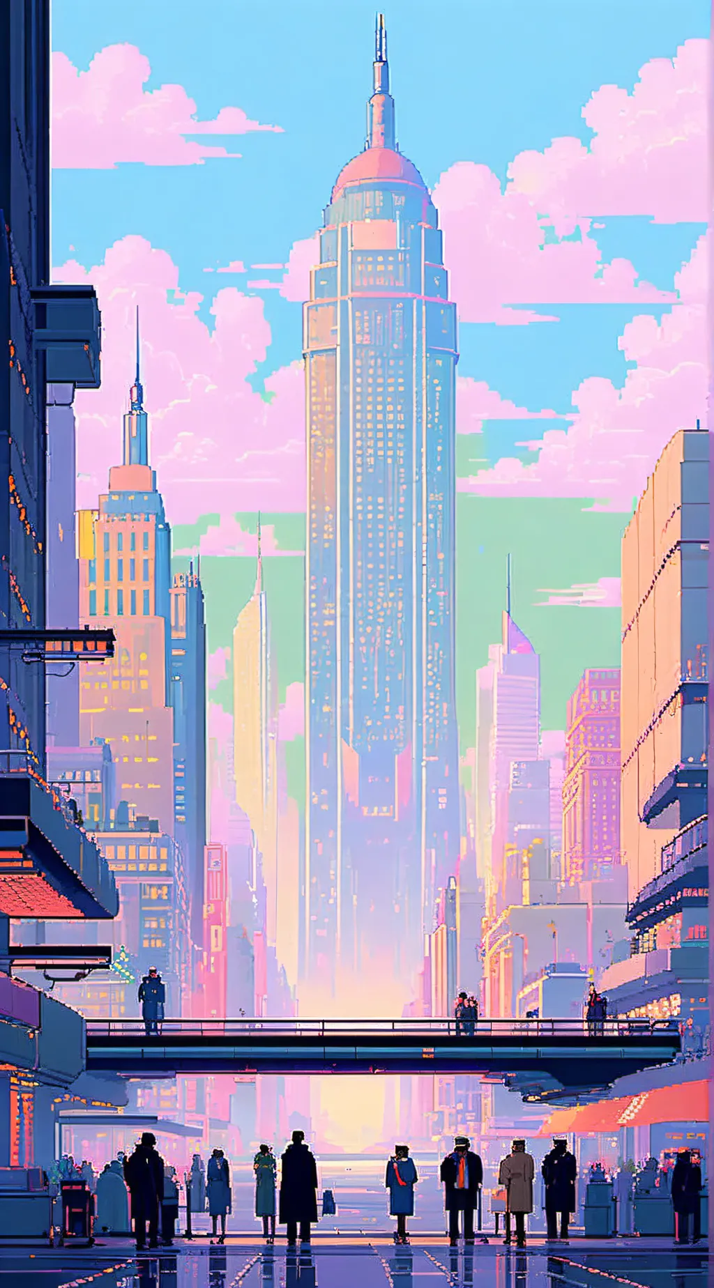ai character: Ubop City background