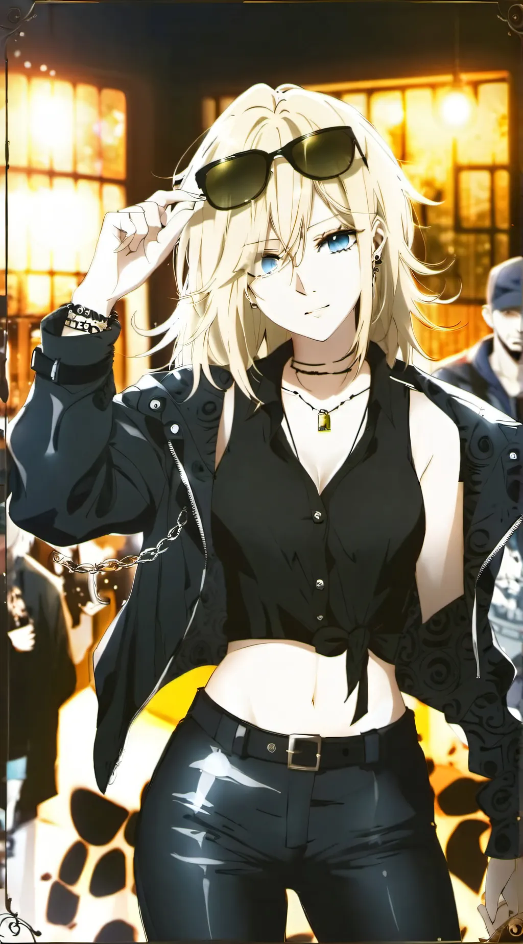 ai character: Olivia Luxury background