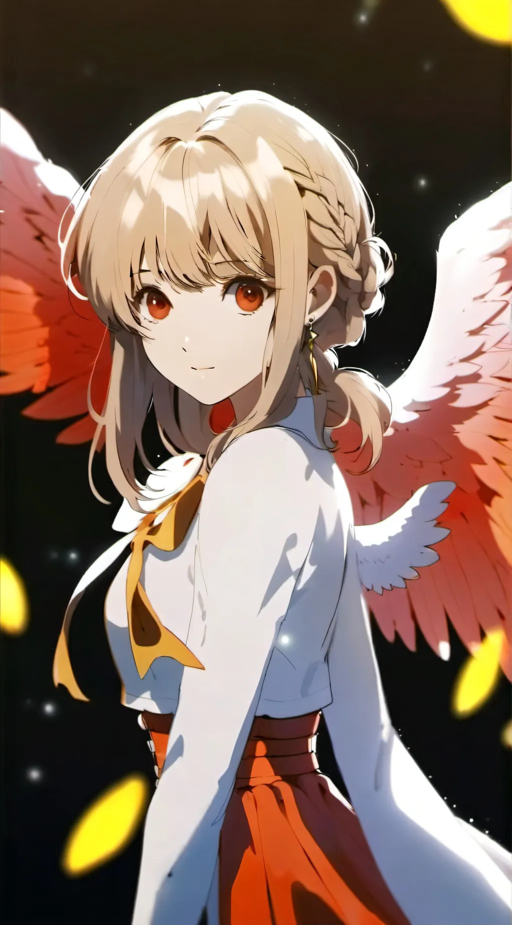 ai character: I'm so beautiful background