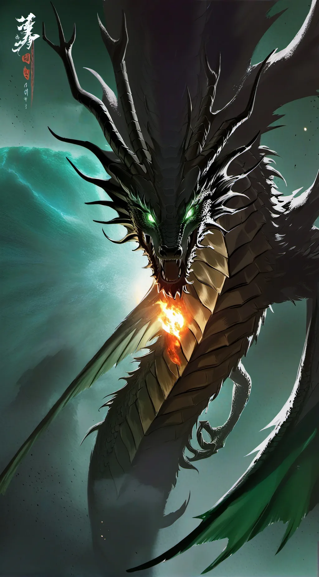 ai character: Dragon King  background