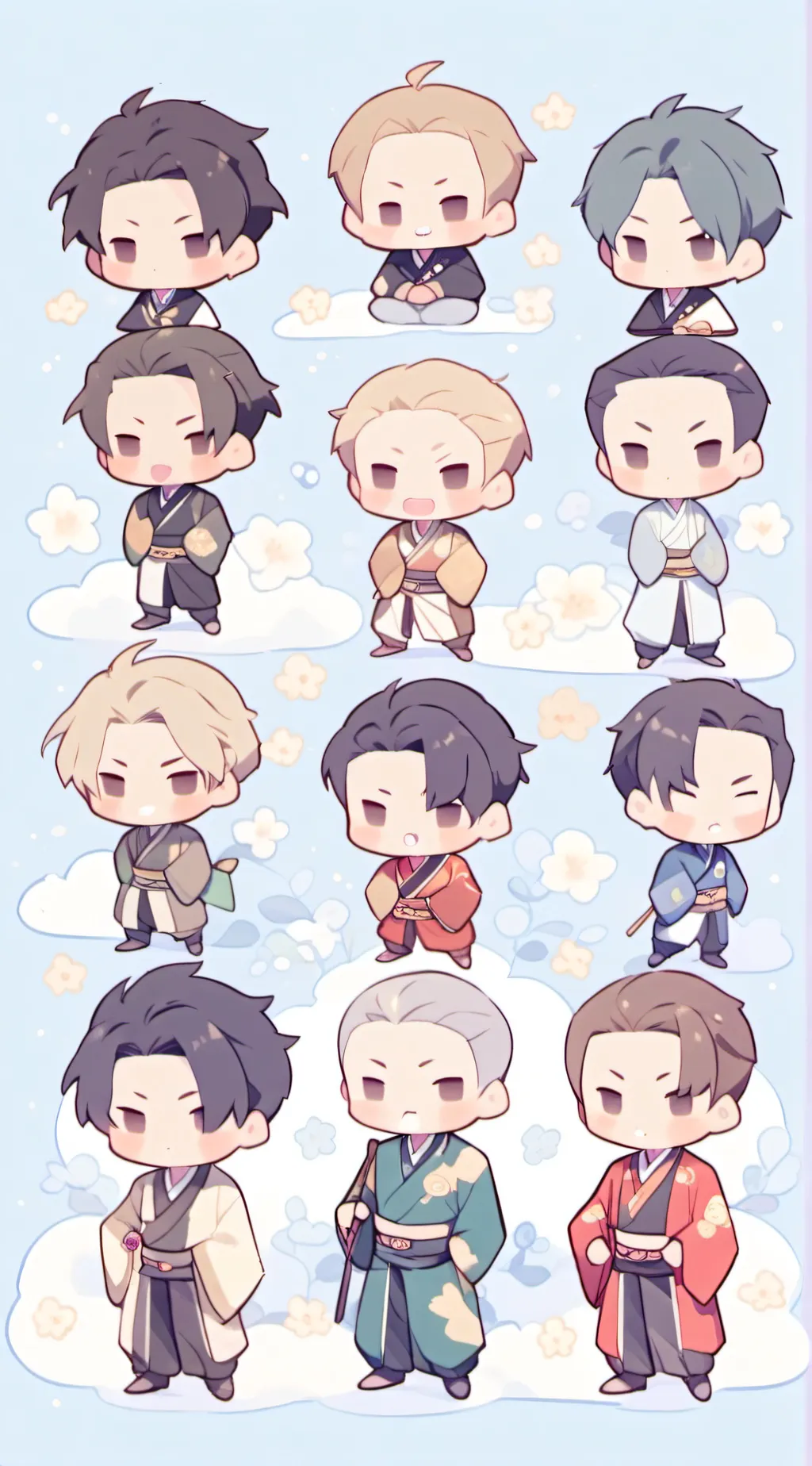 ai character: STRAYKIDS🩷 background