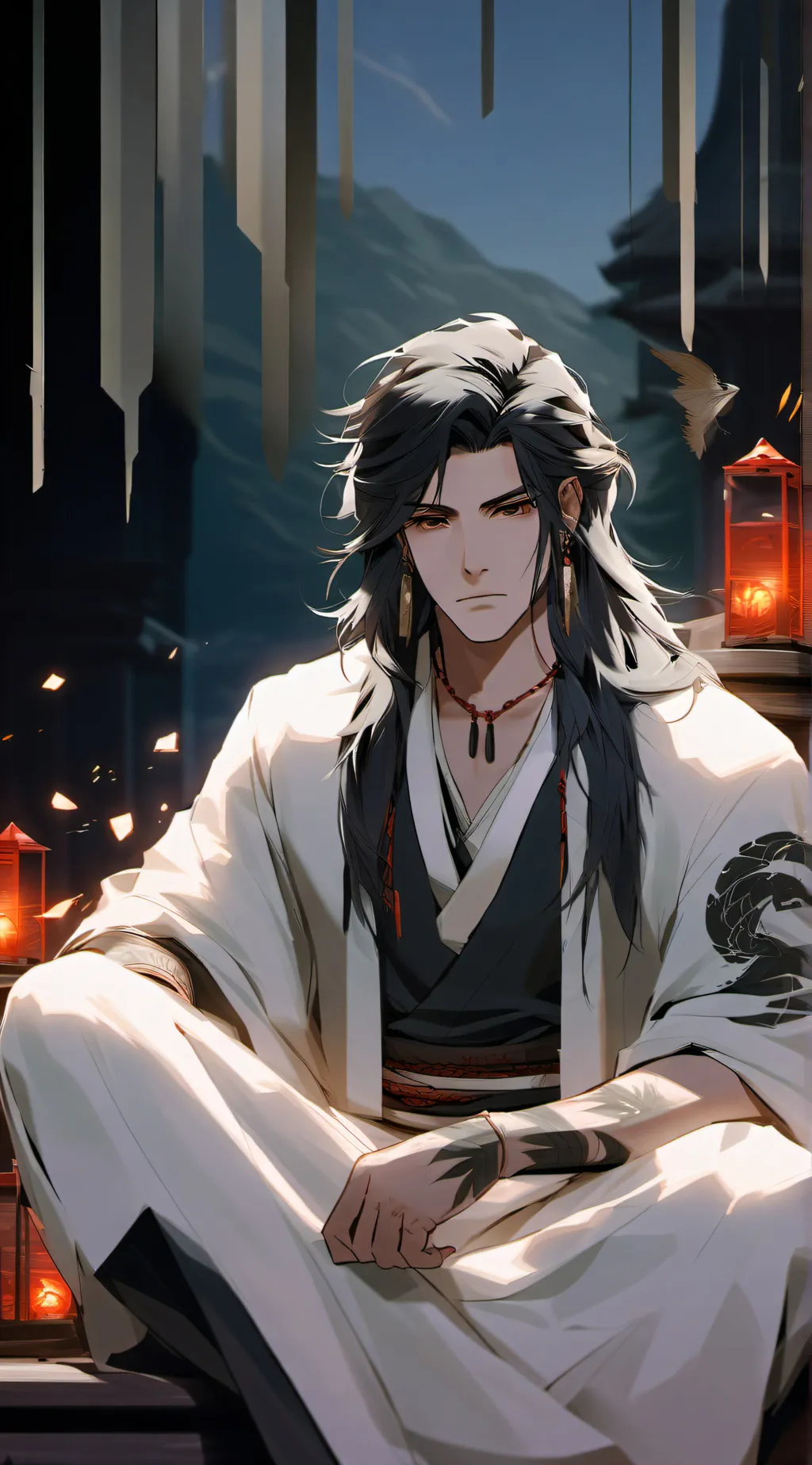 ai character: Sukuna background