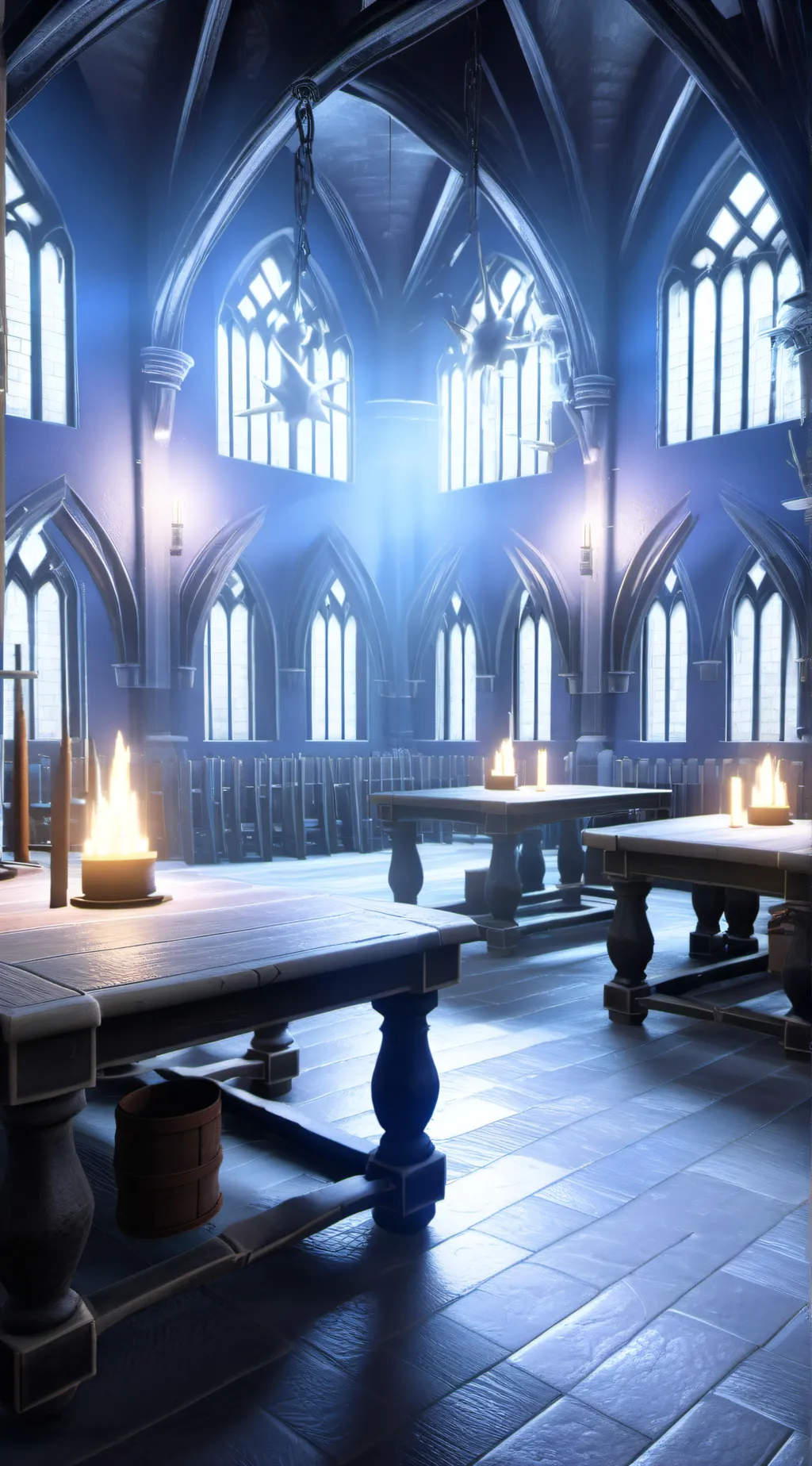 ai character: Hogwarts 7 background