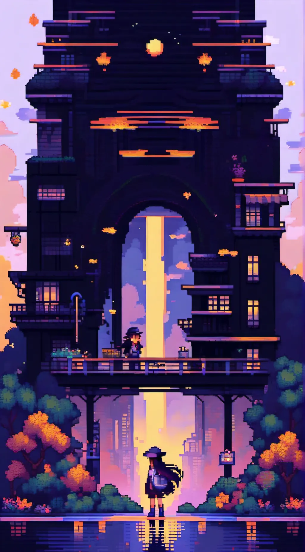 ai character: Aphmau crew  background