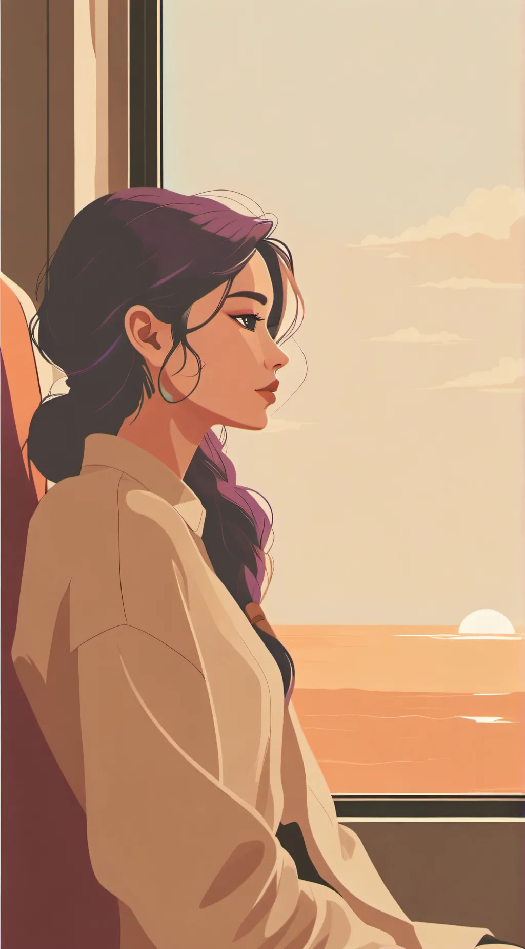 ai character: Merina Casterio background
