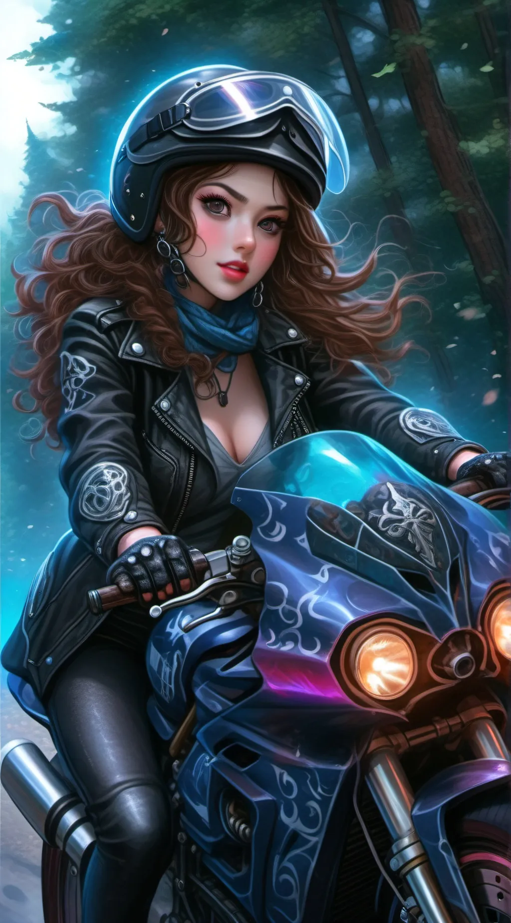 ai character: Elara background