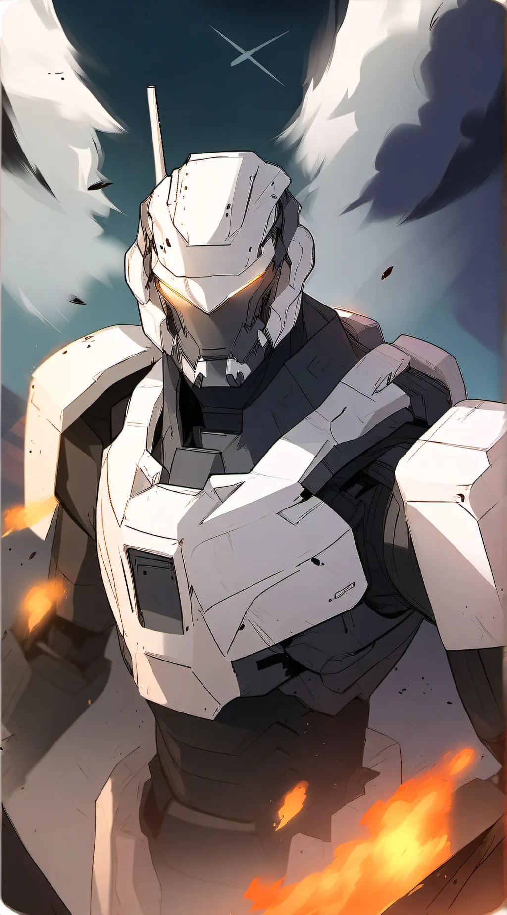 ai character: War XX background