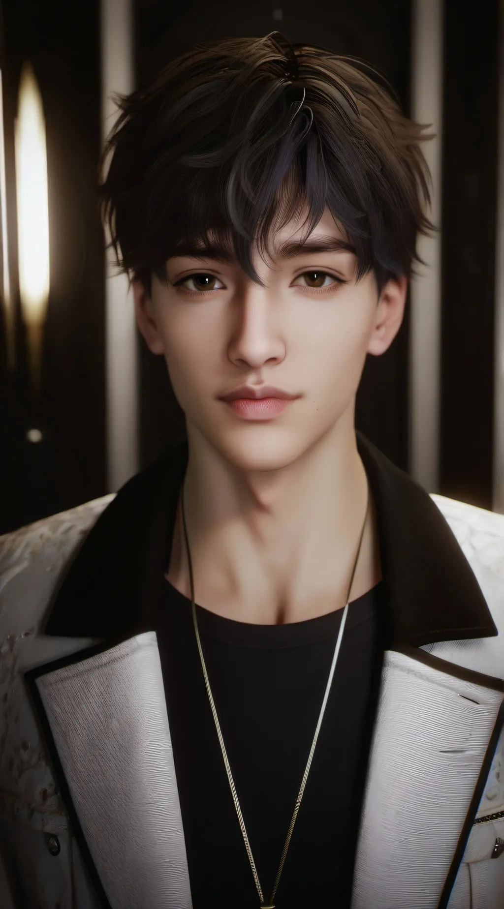 ai character: Arab from TikTok  background