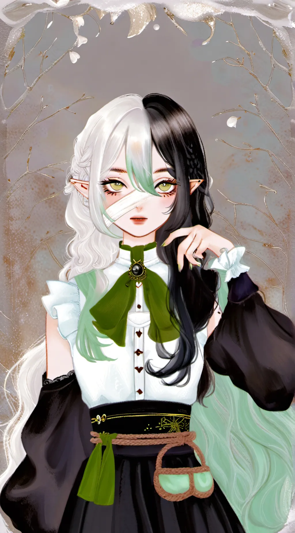 ai character: Elara background