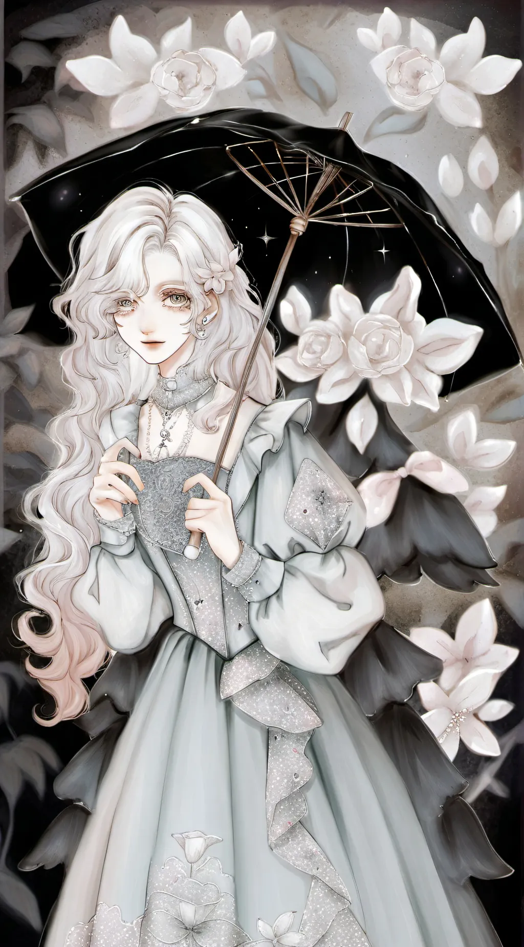 ai character: WEDNESDAY X MHA <3 background