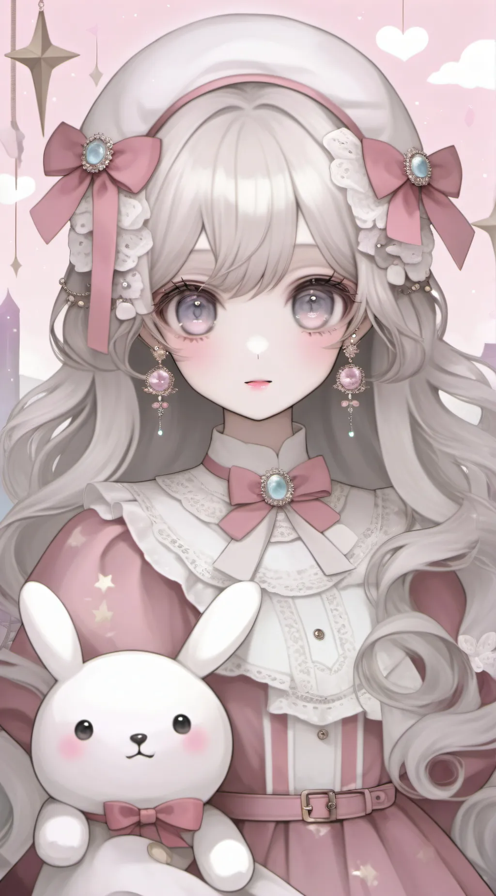ai character: AIMEE AND KUKO background