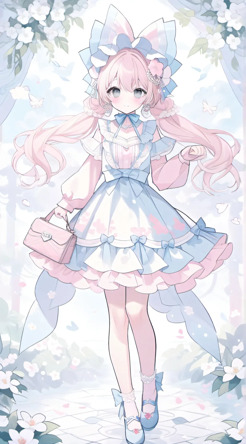 ai character: Shinobu x giyuu background