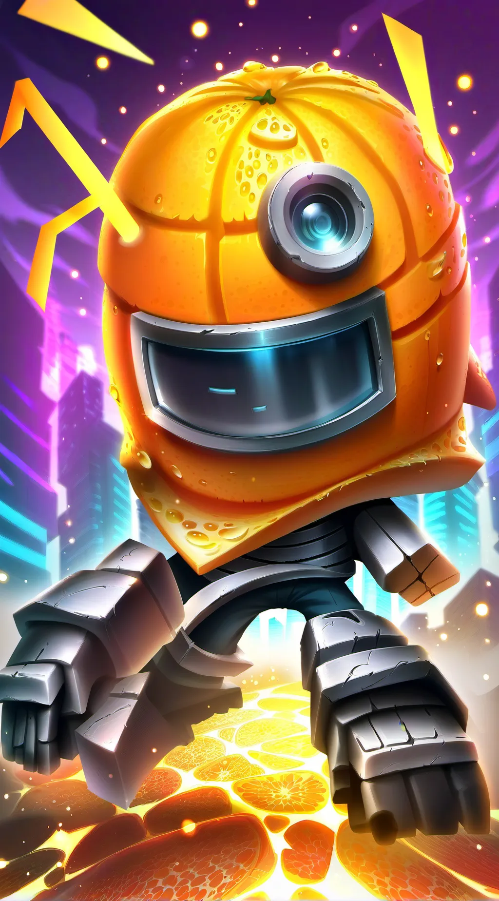 ai character: sticmankrobot background