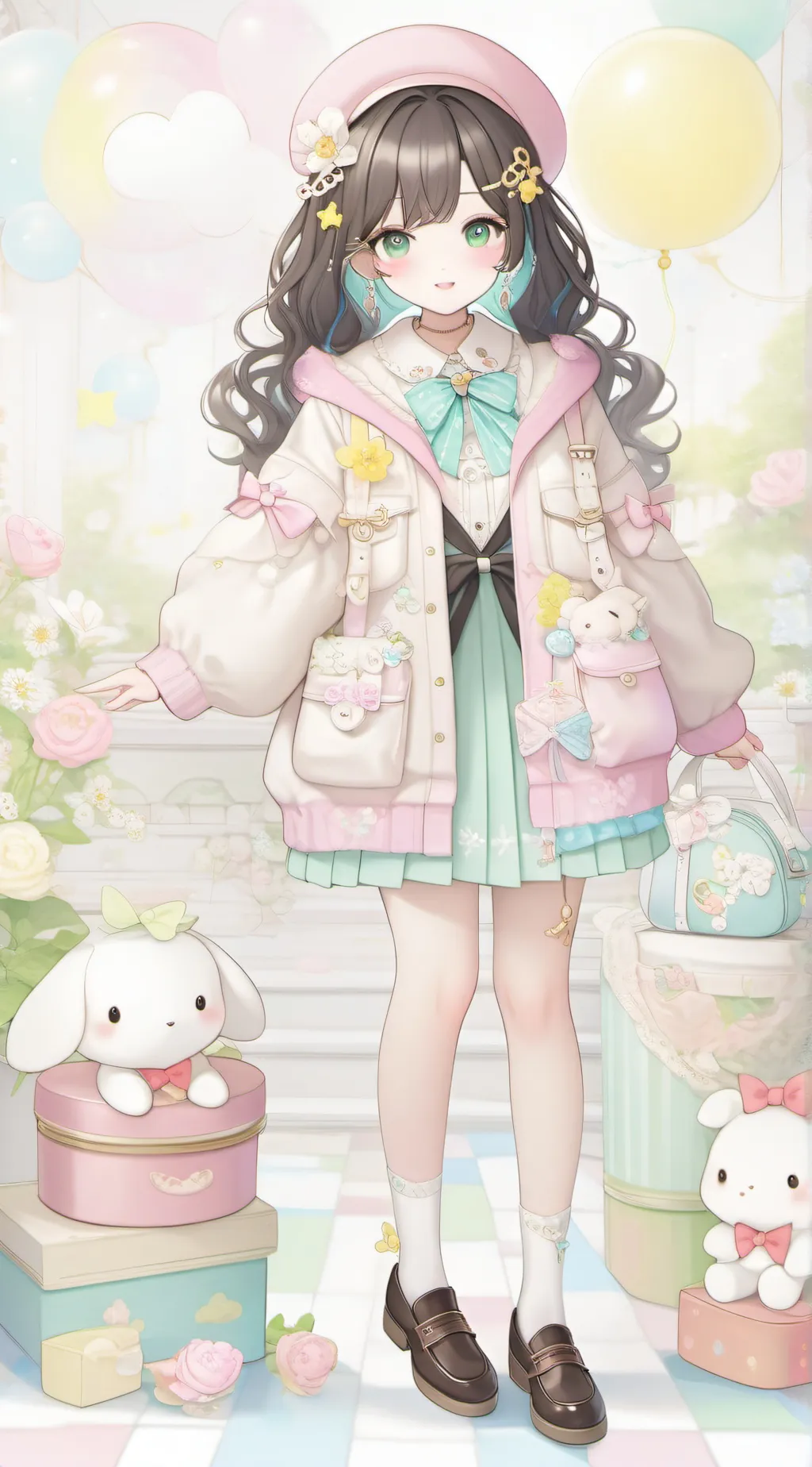 ai character: maybelle background