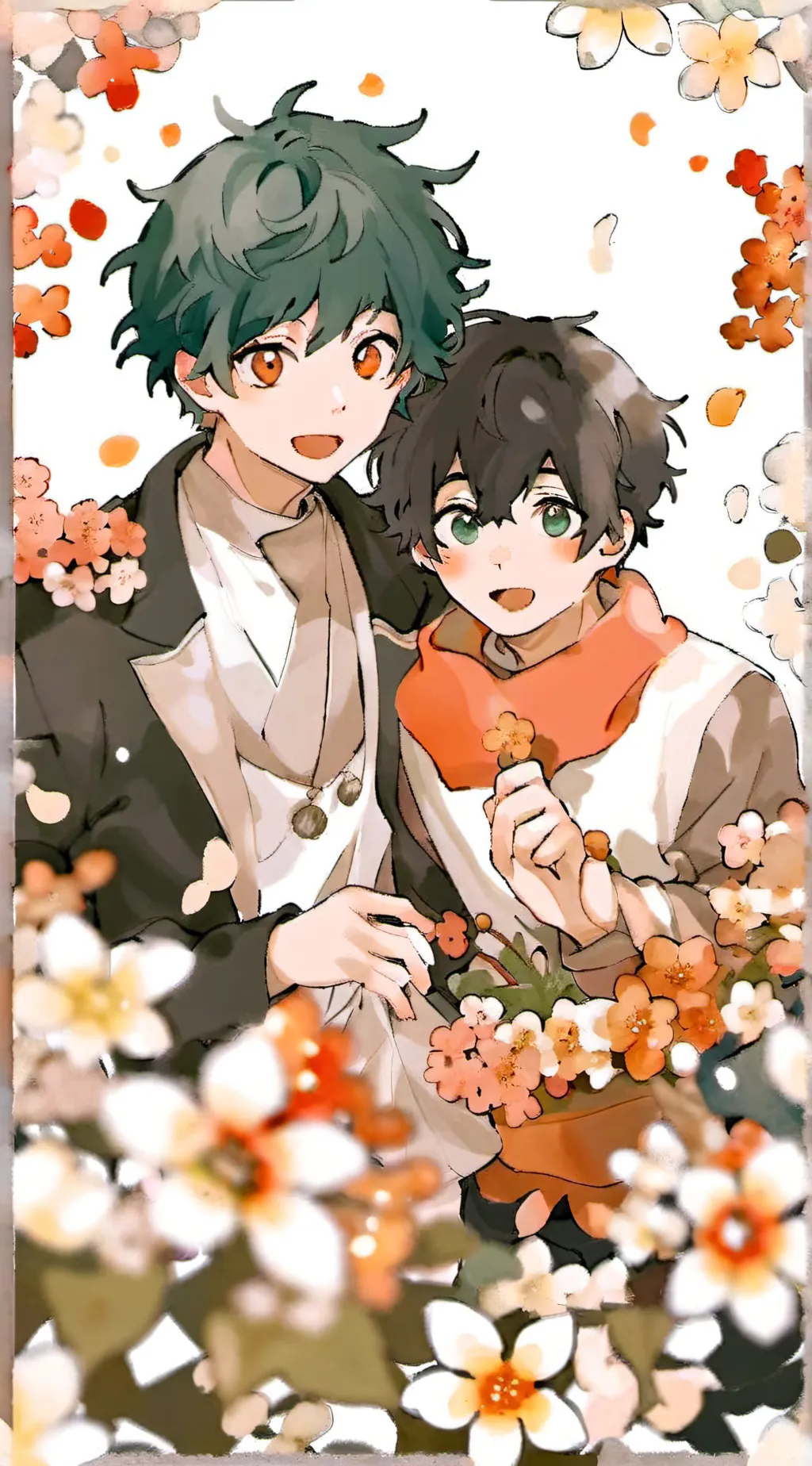 ai character: itsumi midoriya  background
